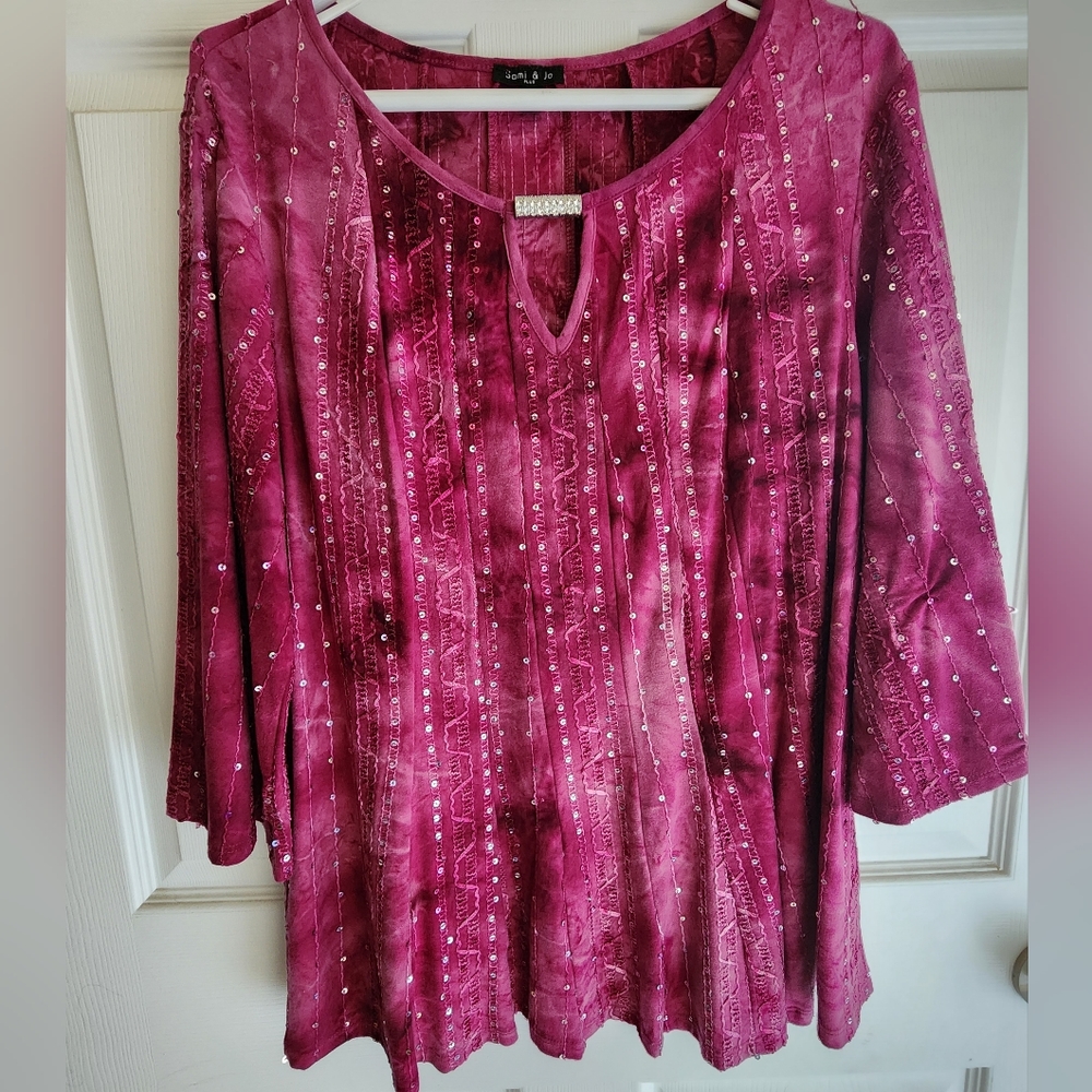 Sami & Jo Plus Blouse Size 1X